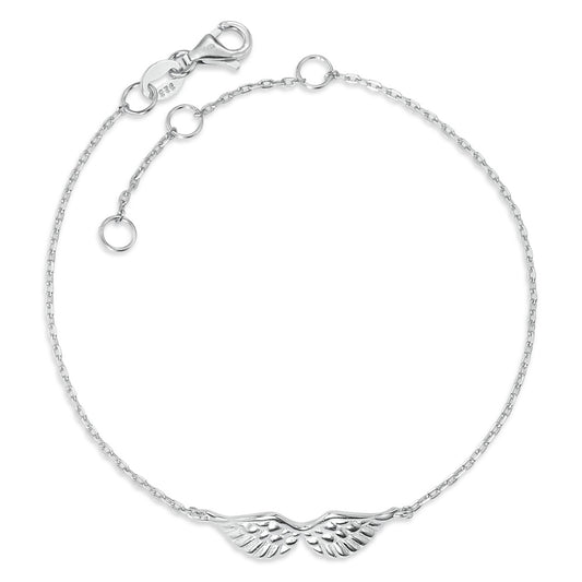 Armband Silber rhodiniert Flügel verstellbar