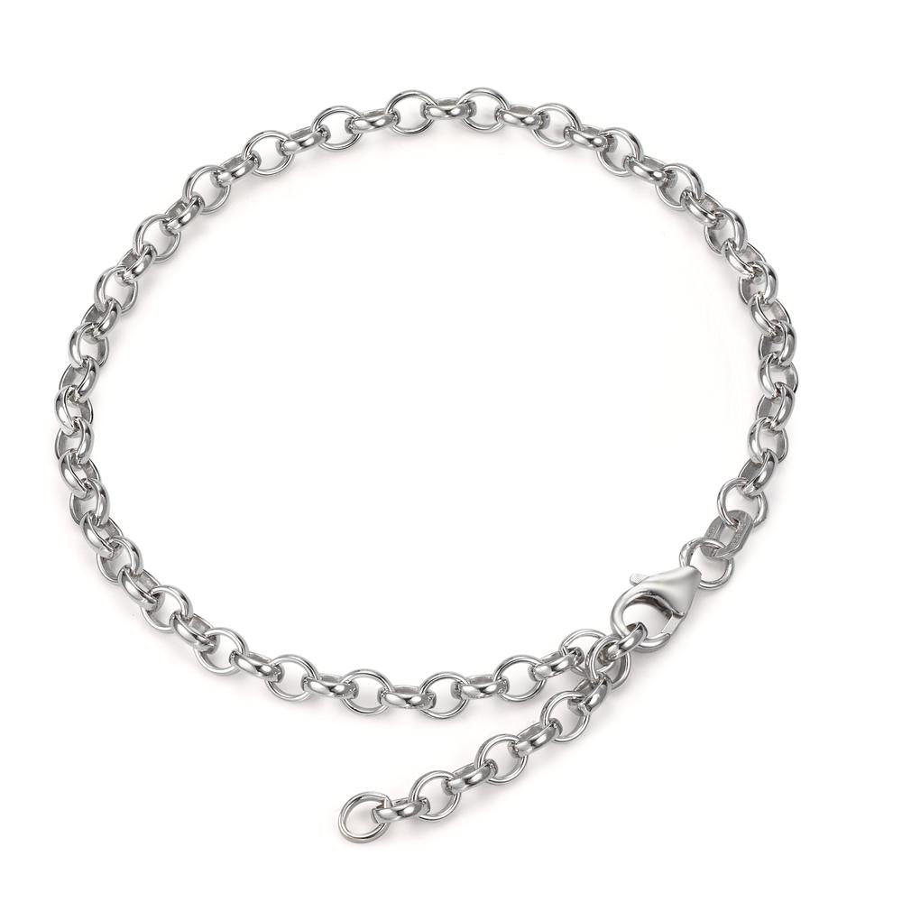 Armband Silber rhodiniert 19 cm