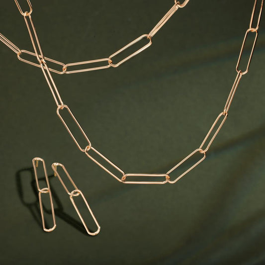 Collier Bronze gelb vergoldet 39-44 cm verstellbar