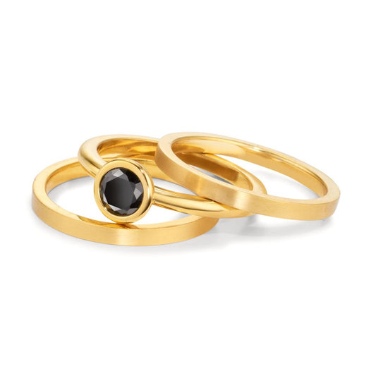 Ringset 3-teilig mit Zirkonia