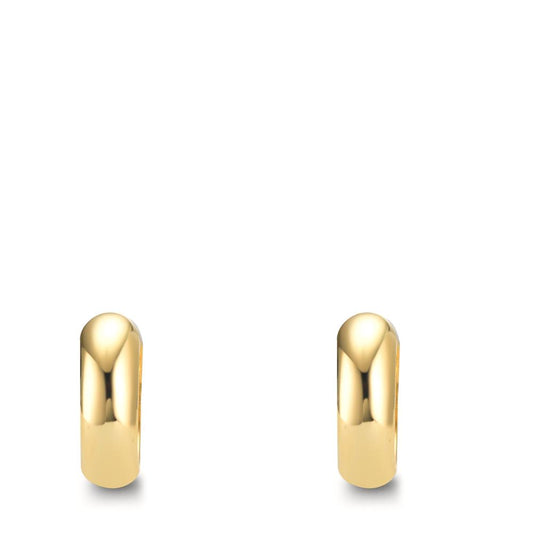 Klappcreolen Silber gelb vergoldet