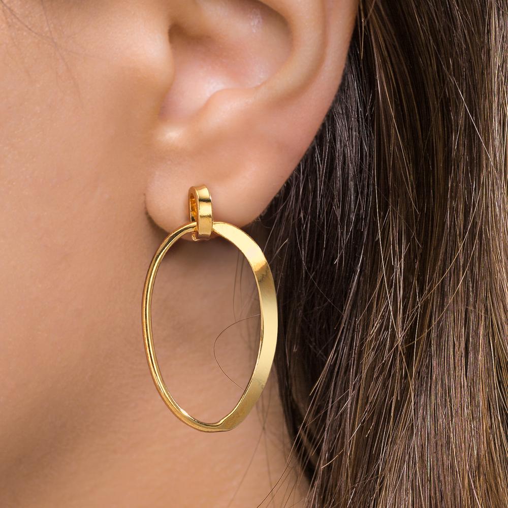 Ohrhänger Silber gelb vergoldet