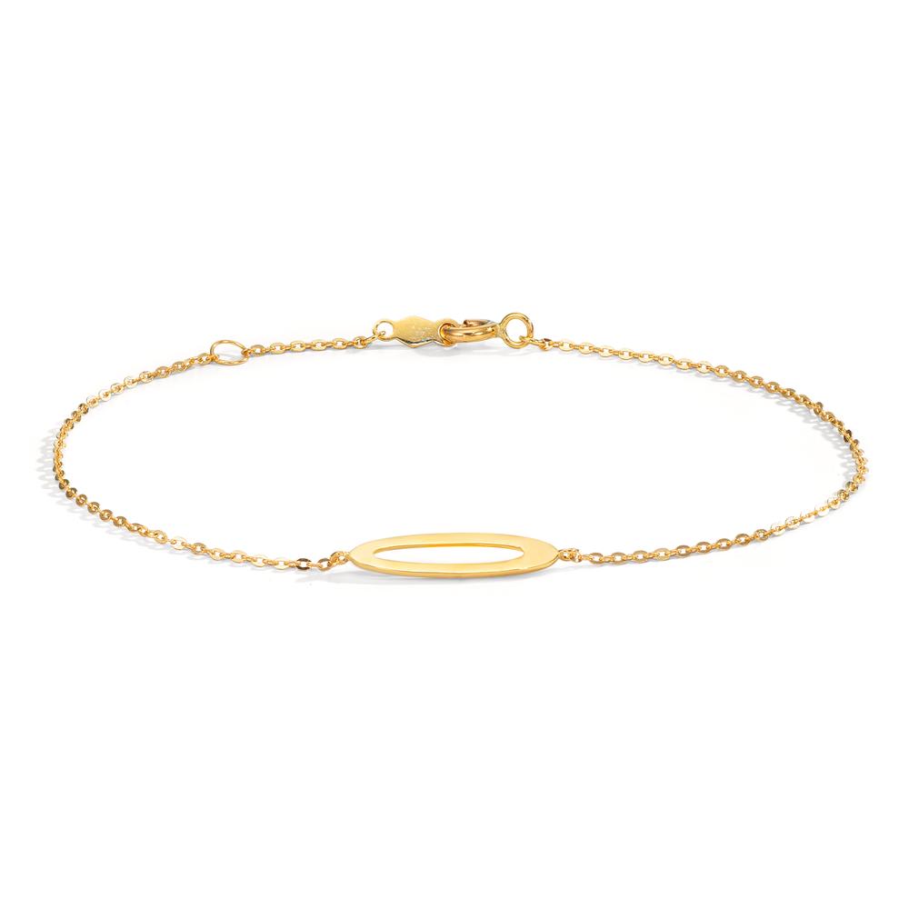Armband 375/9 K Gelbgold 16-18 cm verstellbar