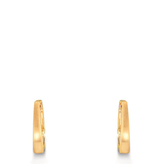 Klappcreolen Silber gelb vergoldet