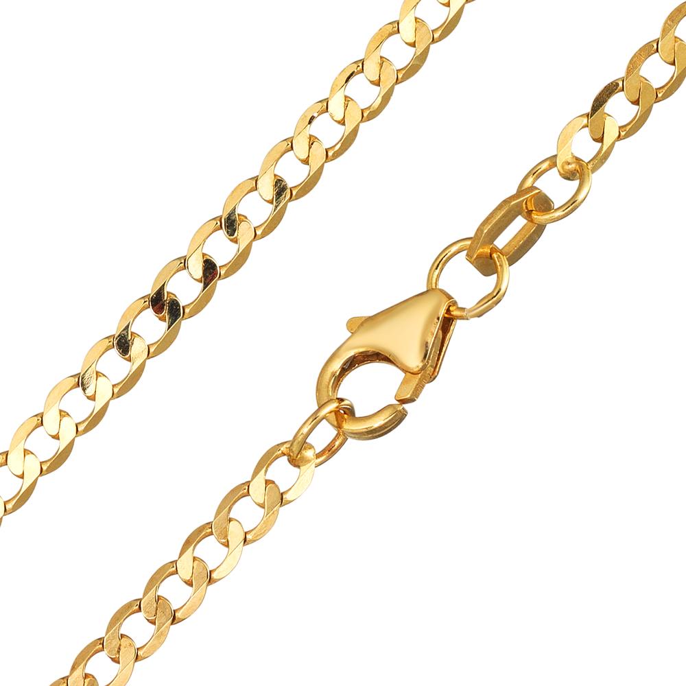 Collier 375/9 K Gelbgold 60 cm