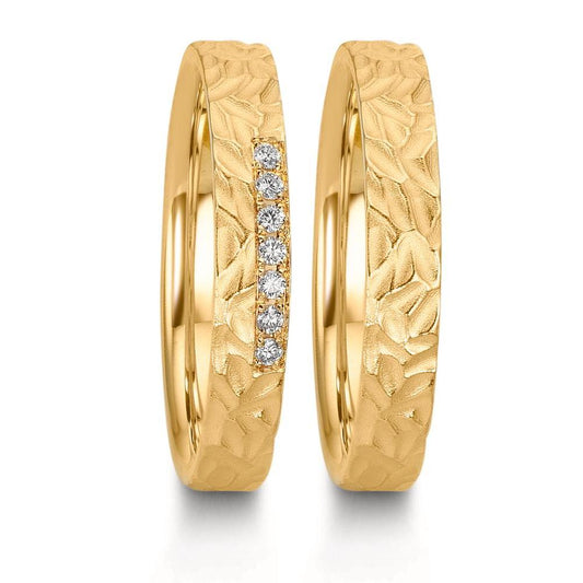 Partnerring 750/18 K Gelbgold