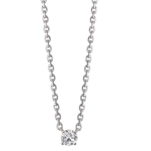 Collier Weissgold mit Diamant