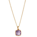 Collier Gold 750 mit Amethyst