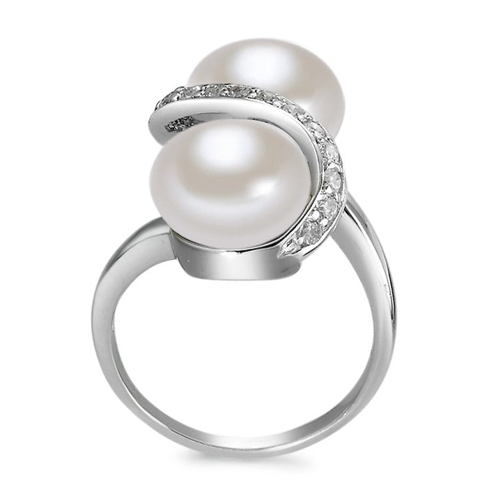 Fingerring  Ring Silber mit Perlen