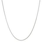 Anker-Halskette 750/18 K Weissgold