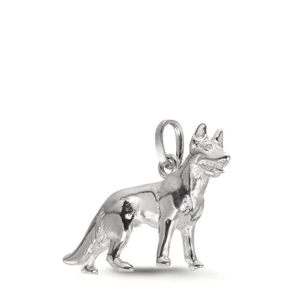 Anhänger Silber rhodiniert Hund