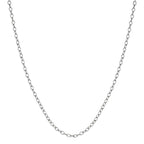 Halskette 750/18 K Weissgold