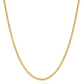 Panzer-Halskette 750/18 K Gelbgold
