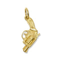 Anhänger 750/18 K Gelbgold