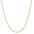 Singapur-Halskette 750/18 K Gelbgold