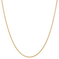 Rundanker-Halskette 750/18 K Gelbgold