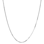 Halskette 750/18 K Weissgold 45 cm