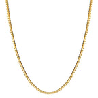 Venezianer diamantiert-Halskette 750/18 K Gelbgold