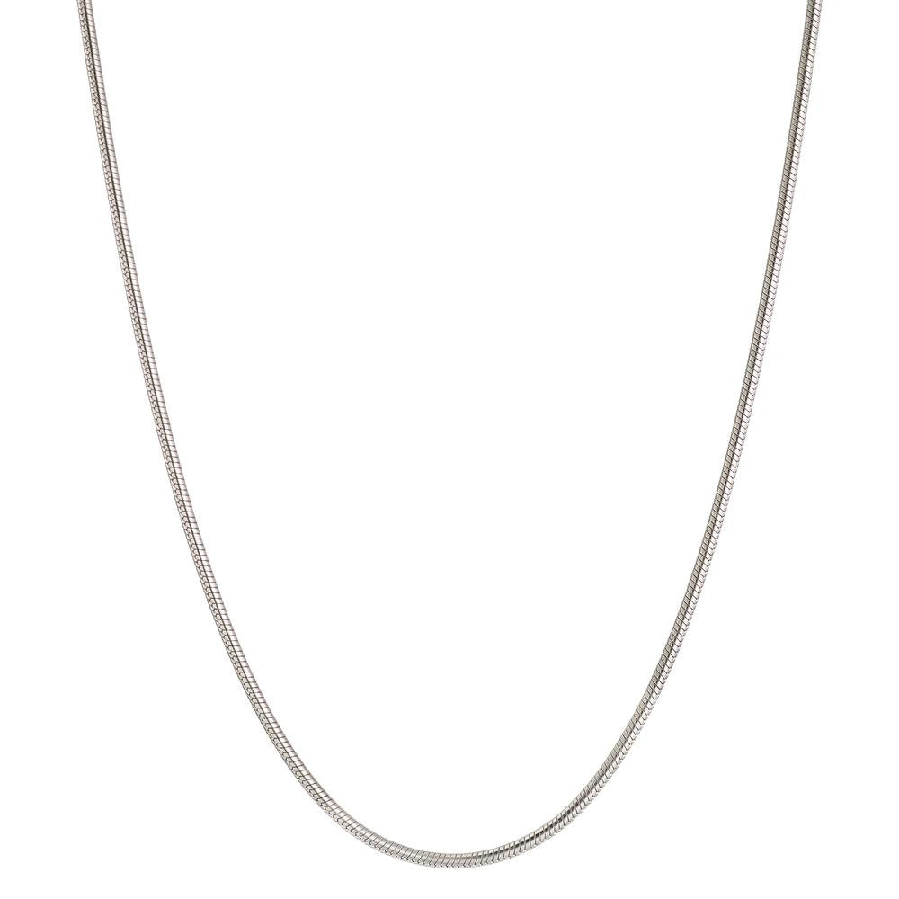 Schlangen-Halskette Silber  50 cm