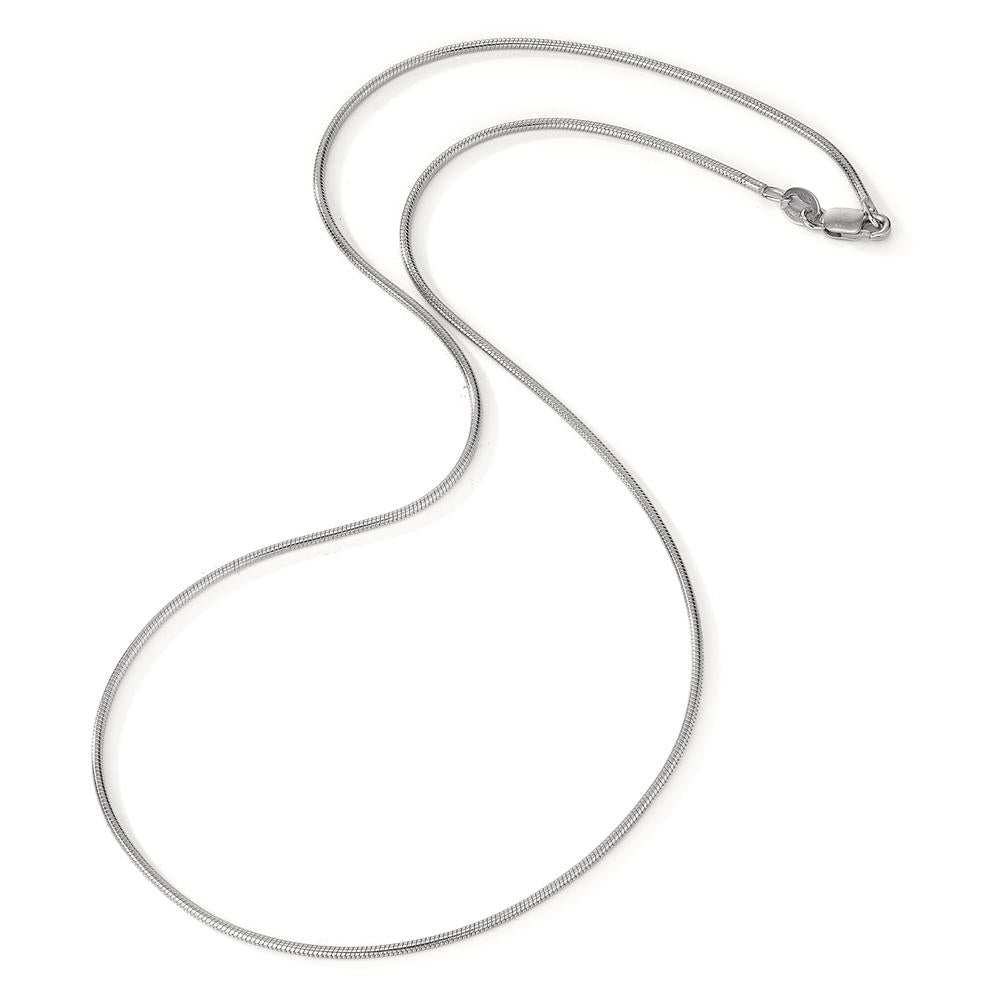 Schlangen-Halskette Silber  50 cm