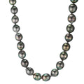 Collier 750/18 K Weissgold Tahitiperlen 9-10 mm 45 cm