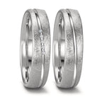 Partnerring 750/18 K Weissgold