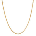Halskette 375/9 K Gelbgold 50 cm Ø1.7 mm
