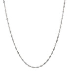 Halskette 750/18 K Weissgold