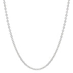 Halskette 750/18 K Weissgold