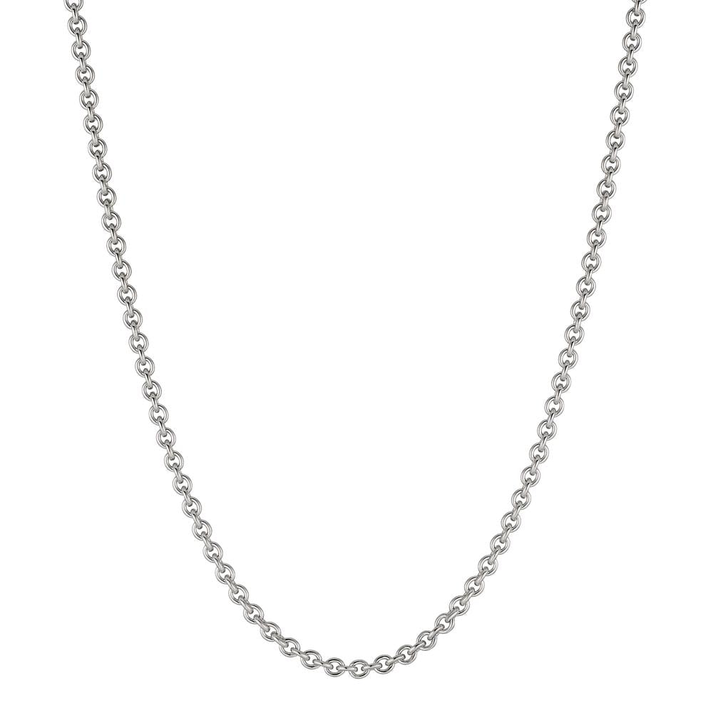 Halskette Silber rhodiniert verstellbar