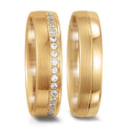 Partnerring 750/18 K Gelbgold