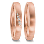 Partnerring 750/18 K Rotgold
