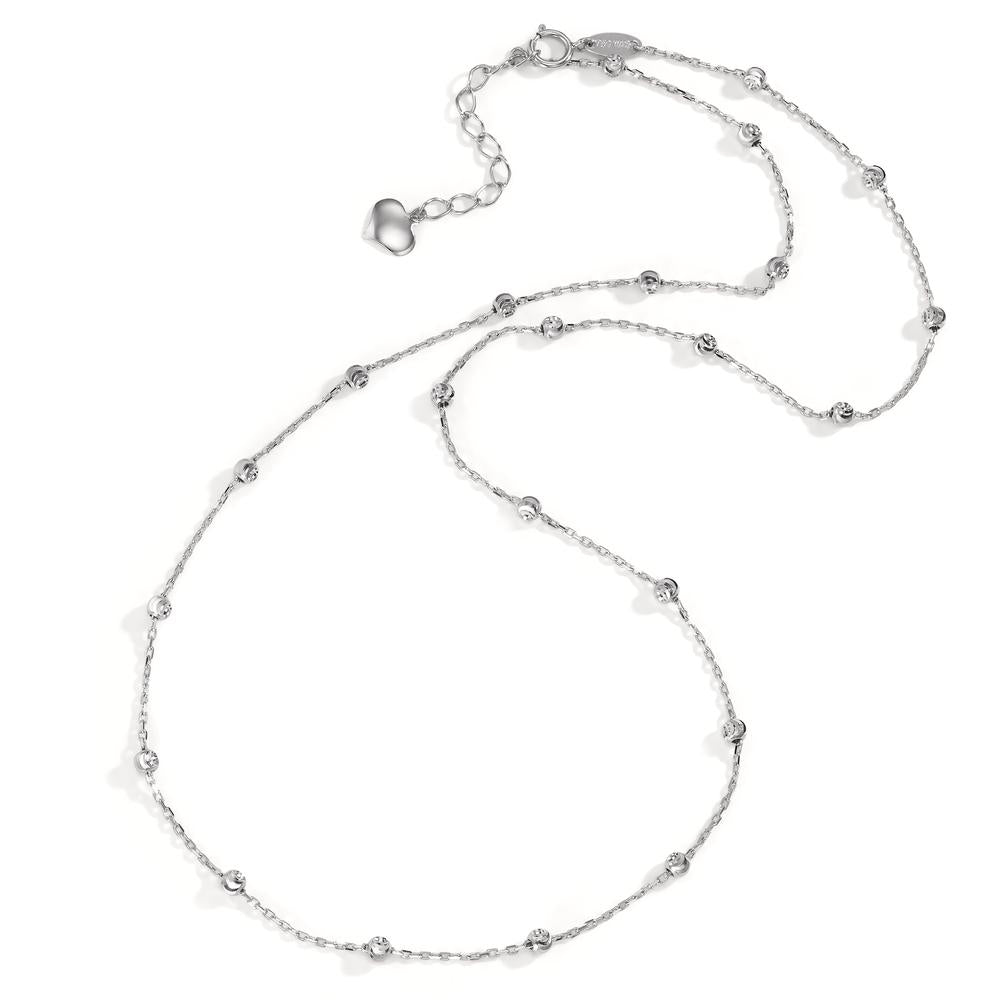 Collier 750/18 K Weissgold 42-45 cm verstellbar