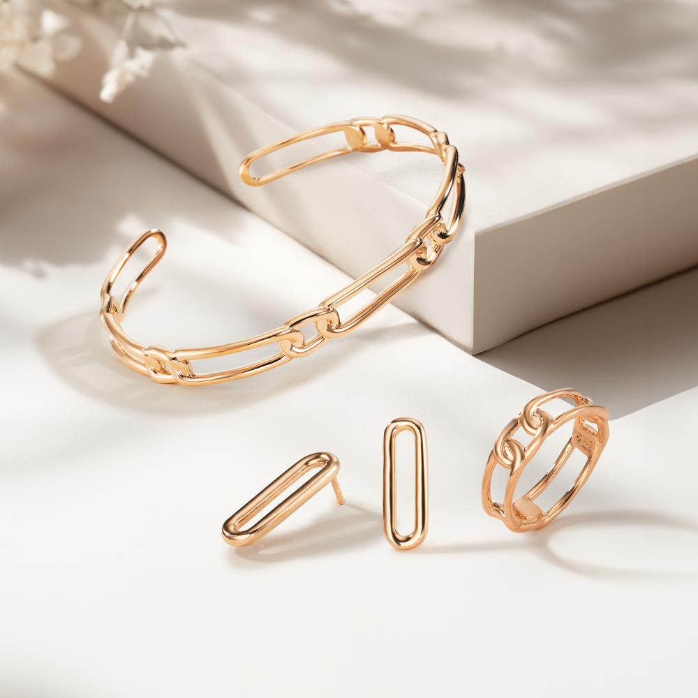 Fingerring Bronze gelb vergoldet