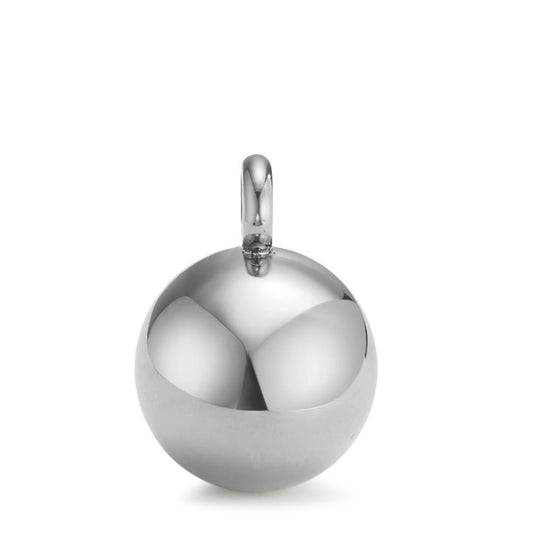 Anhänger für Ketten und Creolen - TeNo Bola Silver aus Edelstahl Ø12 mm