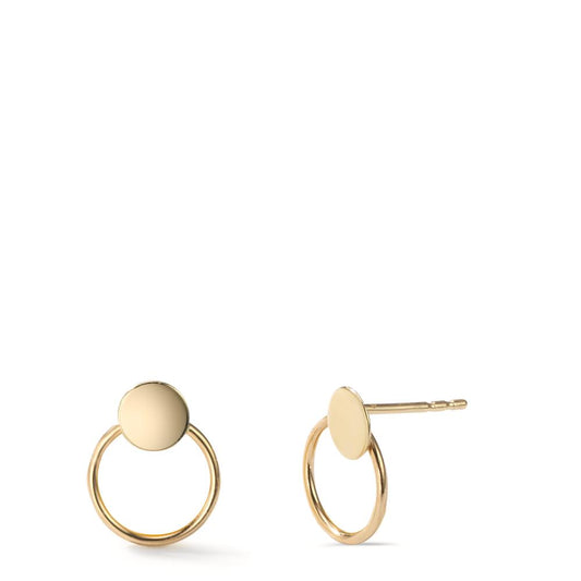 Ohrstecker 585/14 K Gelbgold Ø7.5 mm