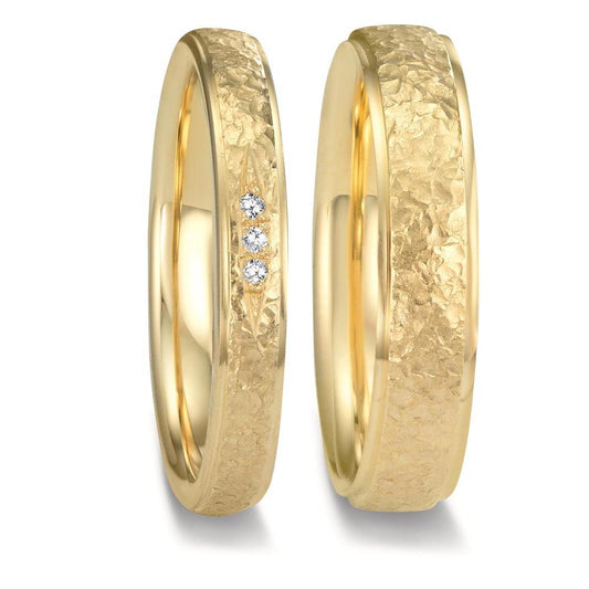 Partnerring 750/18 K Gelbgold