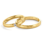 Partnerring 750/18 K Gelbgold