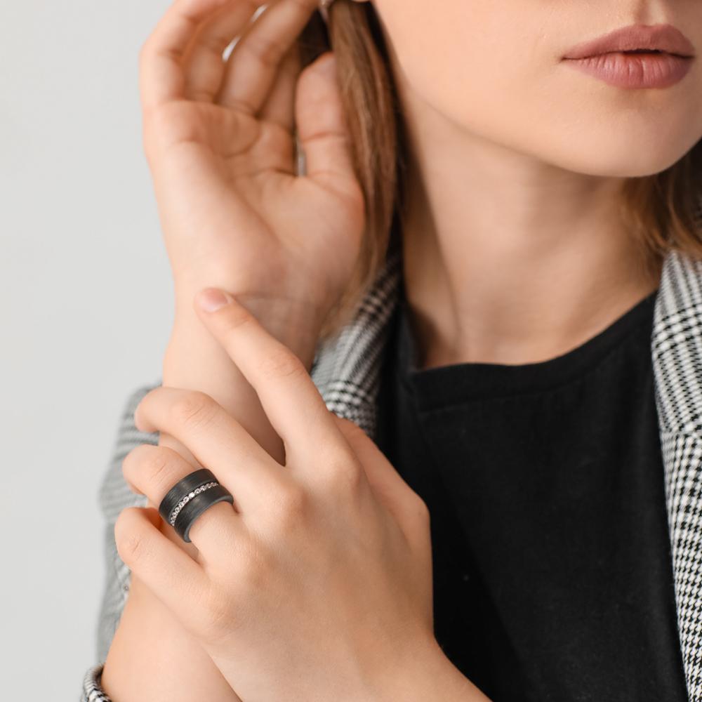 Ringset 3-teilig mit Zirkonia