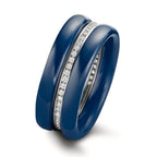Ringset 3-teilig mit Diamant