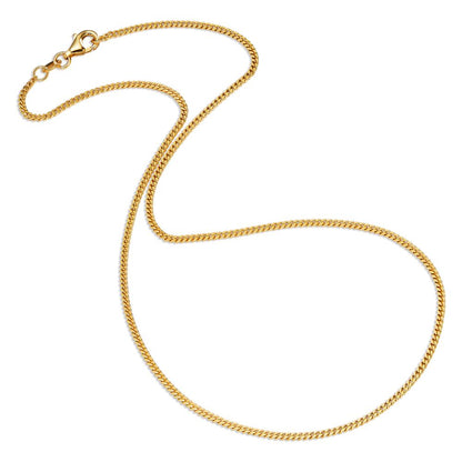 Panzer-Halskette 375/9 K Gelbgold 50 cm