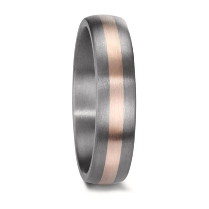 Partnerring 999 Tantal, 585/14 K Rosegold