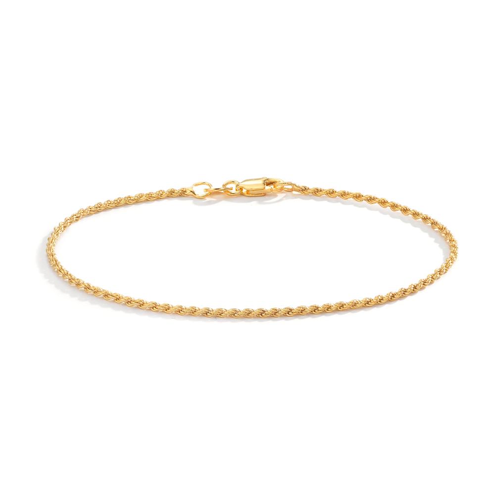 Armband Silber gelb vergoldet Ø1.4 mm