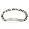Gravurarmband Silber patiniert 20 cm