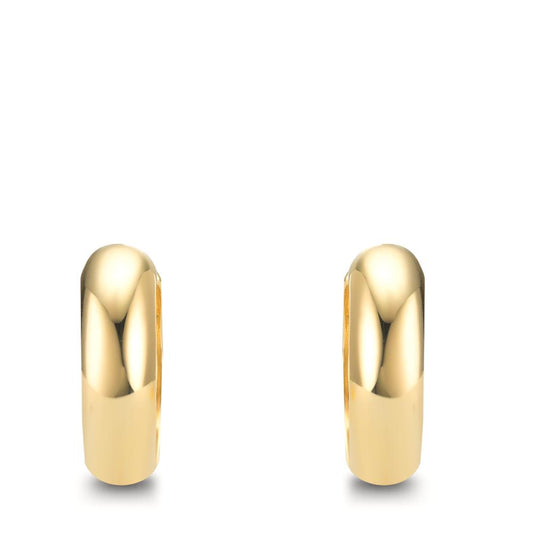 Klappcreolen Silber gelb vergoldet