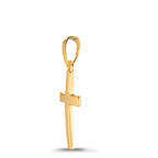 Anhänger 585/14 K Gelbgold Kreuz