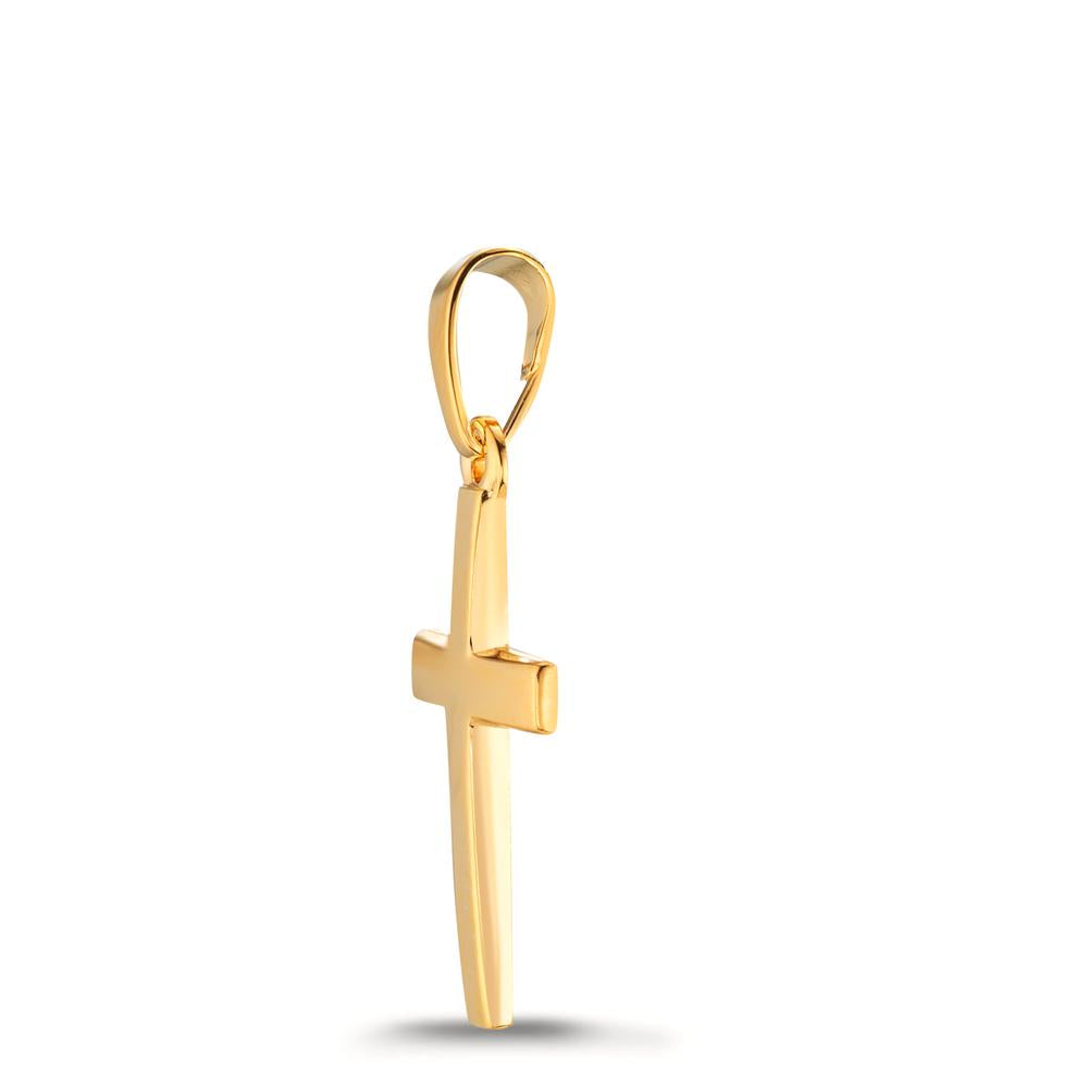 Anhänger 585/14 K Gelbgold Kreuz