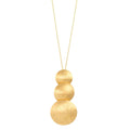Collier Silber gelb vergoldet 40-44 cm verstellbar
