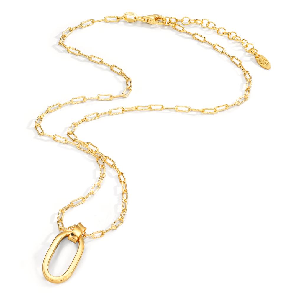 Collier Silber gelb vergoldet 40-44 cm verstellbar