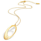 Collier Silber gelb vergoldet 40-44 cm verstellbar